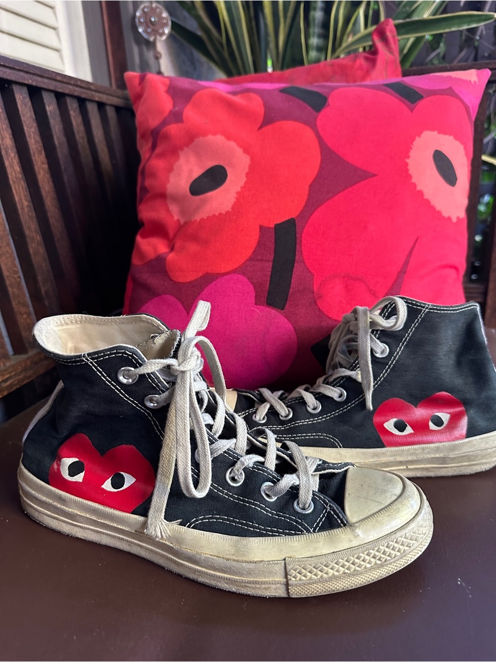 Come des Garçon Chuck Taylor collaboration men’s 6 women’s 8